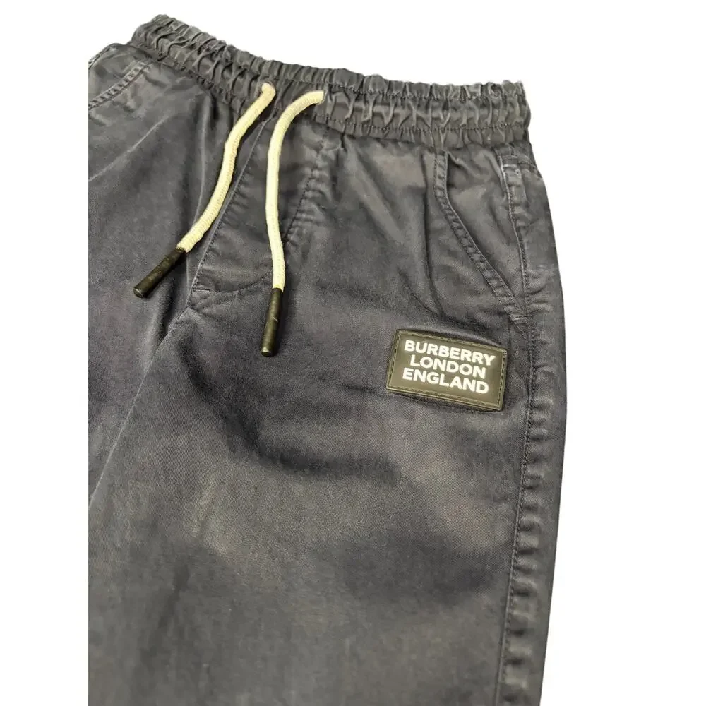 Burberry Kids' NWOT Luxury Logo Joggers Navy Blue Size 3Y Toddler - Rare - Picture 2 of 5